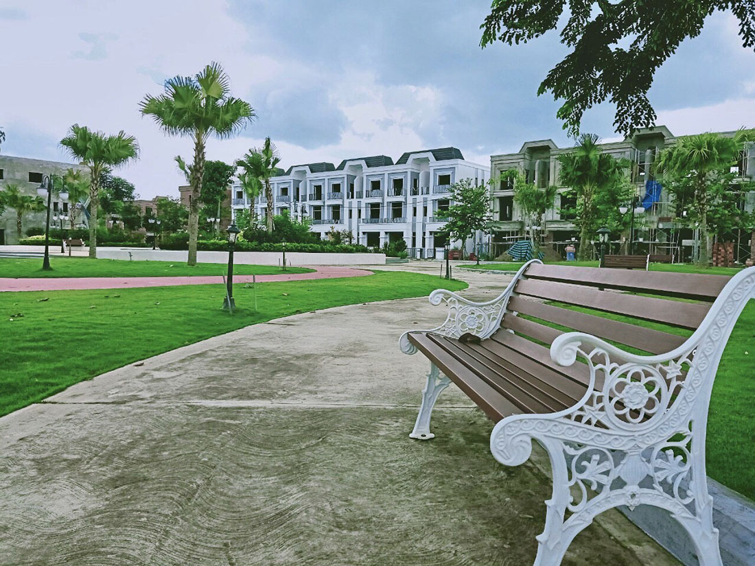 công viên hồ điều hoà phúc an garden