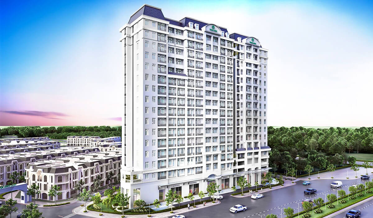 thiêt kế long phú villa