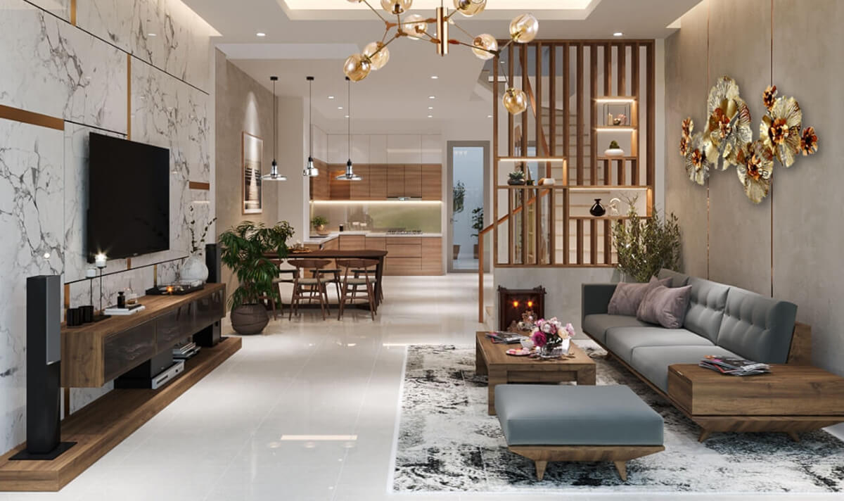 thiết kế trần anh riverside