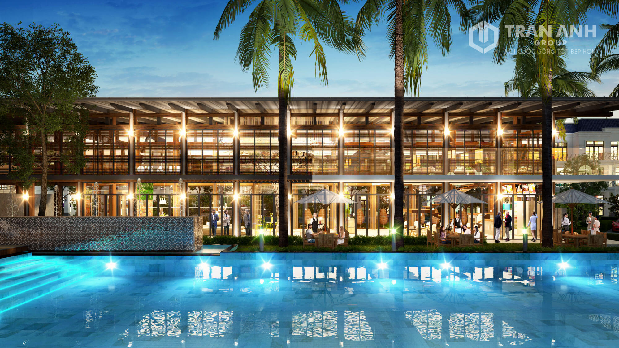 tiện ích west lakes golf villas